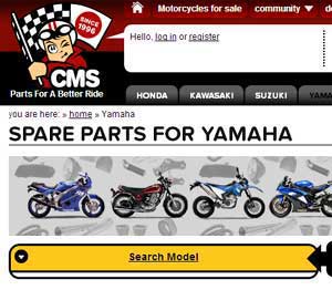 yamaha dirt bike parts online
