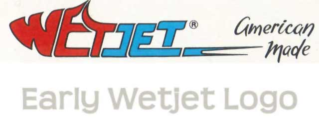 early Wetjet watercraft logo